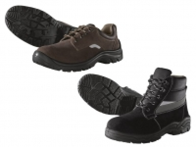 POWERFIX® Herren Leder-Sicherheitsschuhe /-stiefel, S3 19.99 €