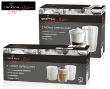 CROFTON&reg; CHEFS COLLECTION Thermo-Kaffeegl&auml;ser
