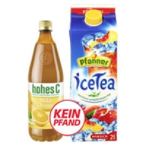 hohes C oder Pfanner Eistee 1.11&nbsp;&euro;