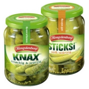 Hengstenberg Knax Gew&uuml;rzgurken oder Sticksi 0.90&nbsp;&euro;
