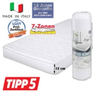 Ortho-Komfort-7-Zonen-Matratze 59.95 €