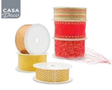 CASA DECO&reg;Geschenkband, 3er-Set