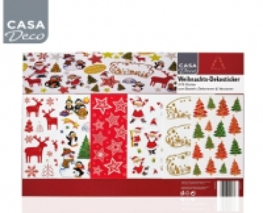 CASA DECO&reg;Weihnachts-Dekosticker