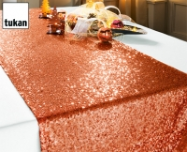 TUKAN&reg;Tischl&auml;ufer mit Pailletten