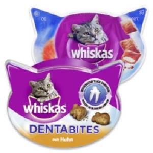 whiskas Dentabites oder Knuspertaschen 0.88&nbsp;&euro;