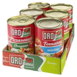 Oro di Parma Tomaten, st&uuml;ckig, passiert oder Pizzasauce 1.00&nbsp;&euro;