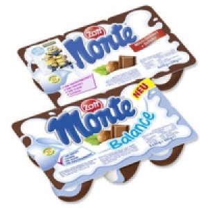 Zott Monte Milch-Dessert + Schoko 0.99&nbsp;&euro;