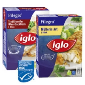 iglo Filegro M&uuml;llerin Art oder Ofenbackfisch 1.77&nbsp;&euro;