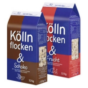 Kölln flocken & Schoko oder flocken & Frucht 1.79 €