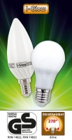 Norma  SMD-LED-Leuchtmittel Kerze, E14 / Birne, E27
