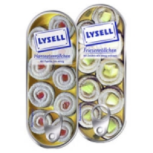 Lysell Gek&uuml;hlte Fischfeinkost Hanseaten- oder Friesenr&ouml;llchen 1.79&nbsp;&euro;
