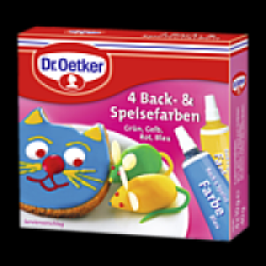 Dr. Oetker 4 Back- und Speisefarben 1.99&nbsp;&euro;