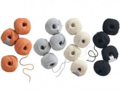 CRELANDO® Klassik-Strickgarn Meli, 4 x 50 g 8.99 €