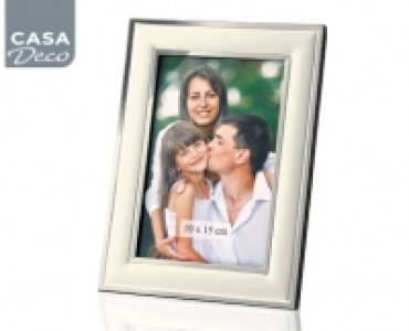CASA DECO®Dekor-Fotorahmen, teilversilbert