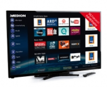 MEDION® LIFE® X18014 125,7 cm (49,5 Zoll) Smart-TV mit LED-Backlight Techn