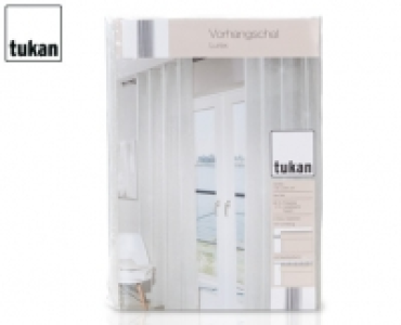 TUKAN®Vorhangschal, Lurex, 2er-Set