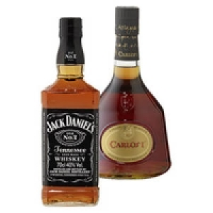 Jack Daniel´s Tennessee Whiskey, Tennessee Honey oder Carlos I Brandy  14.99 €