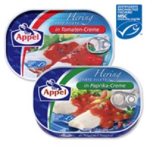 Appel Heringsfilets oder Heringsr&ouml;llchen 1.11&nbsp;&euro;