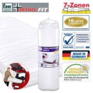 7-Zonen-Komfortschaum-Matratze 59.95&nbsp;&euro;