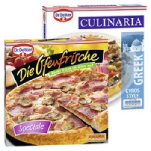 Dr. Oetker Ofenfrische Pizza Speciale oder Culinaria Greek Style 2.22&nbsp;&euro;