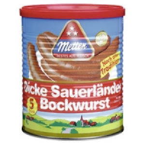 Metten Dicke Sauerl&auml;nder Bockwurst 1.89&nbsp;&euro;