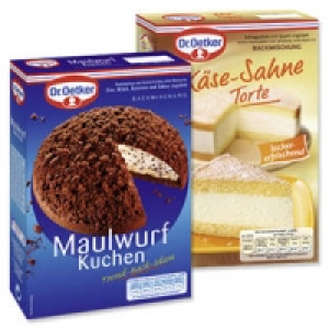 Dr. Oetker K&auml;se-Sahne Torte oder Maulwurf Kuchen 2.49&nbsp;&euro;