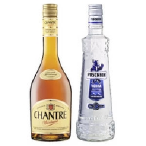 Chantr&eacute; Weinbrand, Cuv&eacute;e Rouge, Puschkin Vodka oder Whipped Cream 5.99&nbsp;&euro;