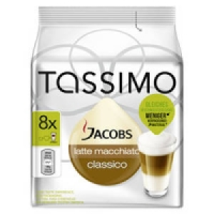 Tassimo Jacobs Caff&eacute; Crema Classico oder Latte Macchiato Classico 3.79&nbsp;&euro;