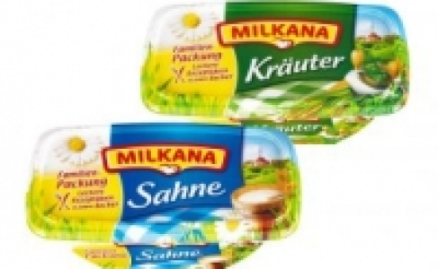 Milkana Schmelzkäsezubereitung 1.99 €