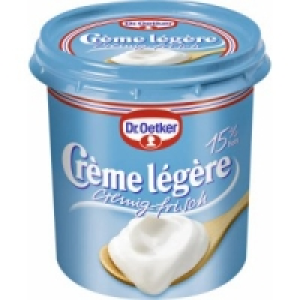 Dr. Oetker Creme fra&icirc;che/Creme l&eacute;g&egrave;re 0.55&nbsp;&euro;