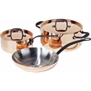 Kupfer Topfset 3tlg. 79.99&nbsp;&euro;