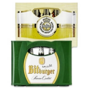 Bitburger oder Warsteiner Pils 9.99 €
