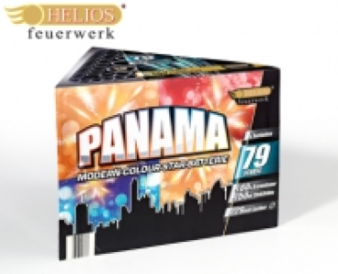 HELIOS®Panama 79 Schuss XXL Modern-Colour-Star-Batterie