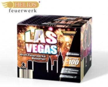 HELIOS®Las Vegas Profi-Feuerwerks-Batterien, 2 x 100 Schuss