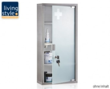 LIVING STYLE®Medizinschrank, abschließbar