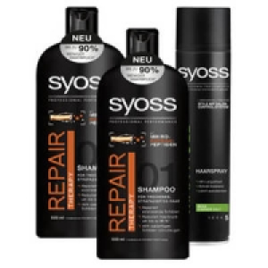 syoss Shampoo, Spülung, Haarspray oder Schaumfestiger 1.49 €