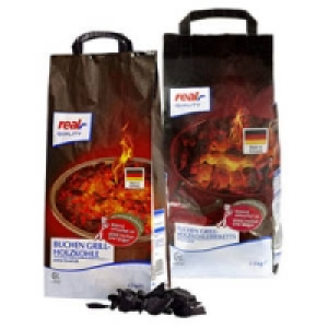 Buchenholz-Grillkohle und -briketts 4.29&nbsp;&euro;