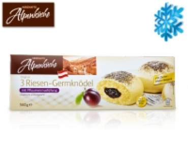 HERZHAFTE ALPENKÜCHE Riesen-Germknödel, 3 Stück