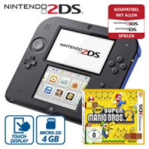 Nintendo 2DS inkl. Super Mario Bros. 2 99.95&nbsp;&euro;