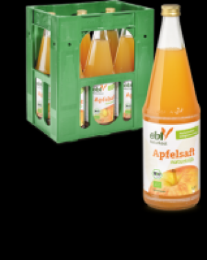 Apfelsaft naturtrüb Kiste 7.50 €