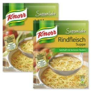Knorr Suppenliebe, 3 Teller 0.49&nbsp;&euro;