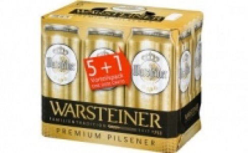 Warsteiner Premium Pilsener 3.95 €