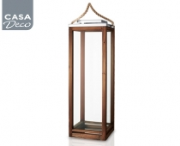 Aldi Süd  CASA DECO® Bodenlaterne aus Holz