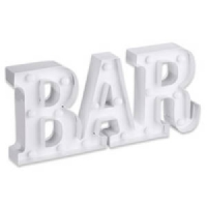 Leuchtdeko Bar