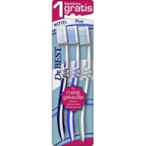 Dr. Best Zahnb&uuml;rste 2+1 1.67&nbsp;&euro;
