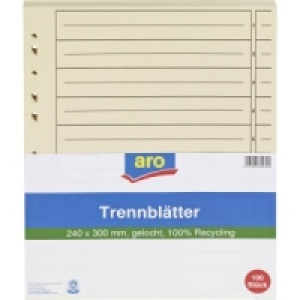 Trennblätter 4.29 €