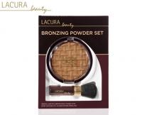 Aldi Süd  LACURA BEAUTY Bronzing Powder Set oder Shimmer Powder Brush