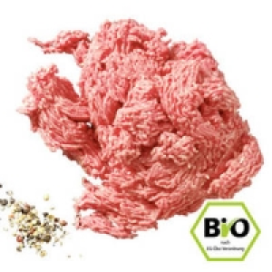Frisches Bio-Rinderhackfleisch