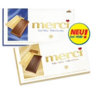 merci Tafelschokolade 0.99 €