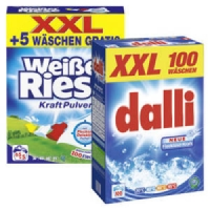 Weißer Riese Waschmittel oder dalli Waschmittel